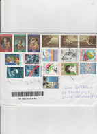 San Marino 2022 - Busta Racc. X L'Italia Affrancata Con  36 Stamps - Storia Postale