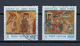 VATICAN: MOSAIQUES -  N° Yvert 937+939 Obli. - Usados