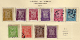 Portugal   - (1940)   - Timbres-taxe - Neufs**/*/o - Gebraucht