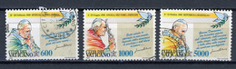 VATICAN: VOYAGES DE JEAN-PAUL II -  N° Yvert 963/965 Obli. - Usados