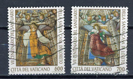 VATICAN: SANCTUAIRE DE LORETTE -  N° Yvert 1000+1001 Obli. - Used Stamps