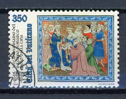 VATICAN: ANNI. DU RETOUR DE MARCO POLO -  N° Yvert 1029 Obli. - Used Stamps