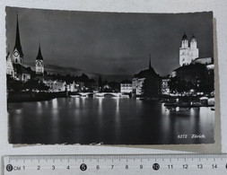 I121697 Cartolina Svizzera - Zurich - Zurigo Di Notte - Zürich