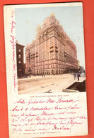 ZTX-28 New York, The Waldorf Astoria. Pionier. Used In 1902 To Switerland Interlaken - Wirtschaften, Hotels & Restaurants