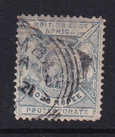 British East Africa: 1896/1901   QV     SG75    1R    Pale Dull Blue  Used - Brits Oost-Afrika