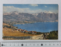 I121760 Cartolina Svizzera - Lavaux - Lac Leman - Panorama - Other & Unclassified