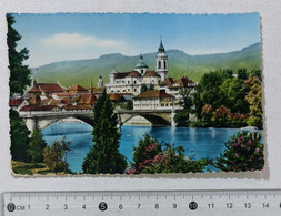 I121804 Cartolina Svizzera - Solothurn - Rotibrucke St Ursenkathedrale - VG 1961 - Otros & Sin Clasificación