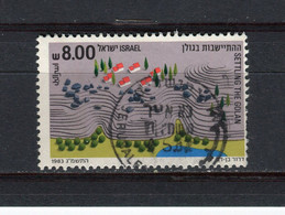 ISRAEL - Y&T N° 865° - Peuplement Des Régions - Used Stamps (without Tabs)