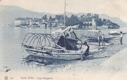 1911 Voyagée  Isola Bella ( Lago Maggiore ) Animée - Andere & Zonder Classificatie