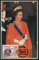 GIBRALTAR (2022) - Carte Maximum Card - Platinum Jubilee H.M. Queen Elizabeth II 70 Years Reine Reina Isabel II Königin - Gibraltar