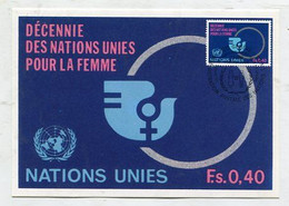 MC 076210 - UNITED NATIONS - United Nations Decade For Women - Cartes-maximum