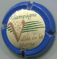 CAPSULE-CHAMPAGNE VALLEE DE LA MARNE N°12 Contour Bleu - Vallée De La Marne