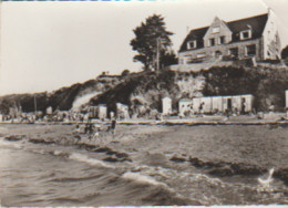 Cpsm 10x15 . Vue Aérienne . En Passant Par...(22) ST JACUT DE LA MER . Plage Du Rougeret - Saint-Jacut-de-la-Mer