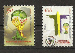 MACEDONIA,MAKEDONIEN 2014,,BRASIL,BRAZIL ,WORLD CUP,FIFA,,MNH - 2014 – Brazilië