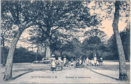 WITTENBURG Mecklenburg Festplatz Im Schäferbruche Belebt Nannys Mit Kindern Gelaufen 23.10.1907 - Hagenow