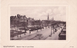 Southport - General View Of Lord Street - Southport