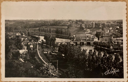 Aixe Sur Vienne - Vue Générale Sur Le Village - Gare Et Ligne Chemin De Fer - Aixe Sur Vienne