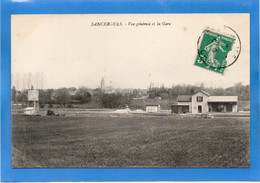 18 CHER - SANCERGUES Vue Générale Et La Gare (voir Description) - Sancergues