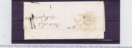Ireland Dublin Penny Post 1820 Small Letter "Fairview" To Arran Quay With Hs "1" And Oval 3 O'CLOCK AFN 4SE4 1820 - Vorphilatelie