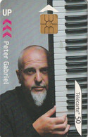 F 1236 .   PETER GABRIEL   . 50  U -  08/02 .  GEM2  .- COTE = 6 €     2 SCANES - 2002