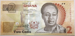 Ghana - 2 Cedis - 2017 - PICK 37 Ae - NEUF - Ghana