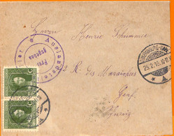 99365 - LUXEMBOURG - Postal History - COVER To GERMANY  1916 - 1914-24 Maria-Adelaide