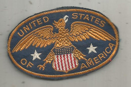 Militaria, ETATS UNIS, UNITED STATES OF AMERICA, écusson Tissu - Patches