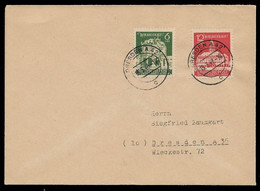 1946 ALLIERTE BESETZUNG BRIEF SACHSEN WIEDERAUFBAU Mi.Nr. 64, 65 - Altri & Non Classificati