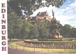 United Kingdom:Scotland, Edinburgh Castle From Ross Fountain - East Lothian