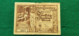 GERMANIA Cronenberg 50000  MARK 1923 - Alla Rinfusa - Banconote