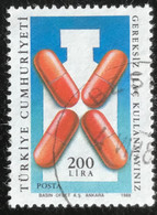 Türkiye Cumhuriyeti - 11/24 - (°)used - 1988 - Michel 2811 - Gezondheid - Gebruikt