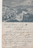 B6836) GRUSS Aus WALDHEIM  1899 !! - Waldheim