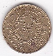 Protectorat Français Bon Pour 50 Centimes 1945 – AH 1364 En Bronze-aluminium, Lec# 188 - Tunisie
