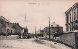 CPA  GOURDINNE - Rue Du Trieu-l'Abbé - Animé - Farandole D'enfants - Walcourt