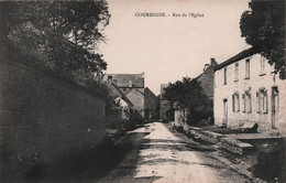 CPA  GOURDINNE - Rue De L'église - Walcourt