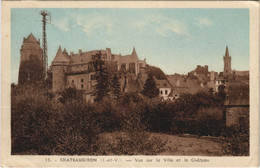 CPA CHATEAUGIRON Vue Sur La Ville Et Le Chateau (1250744) - Châteaugiron