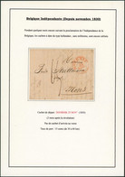 Précurseur - Page De Collection : L. + Cachet à Perles Type T11 Doornik (2 Mois Après La Révolution, 1830) > Mons - Altri & Non Classificati