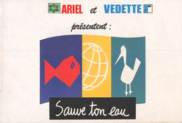 CEDRIC - Sauve Ton Eau - Album Broché Publicitaire Pour Ariel Et Vedette, 16 Pages - Laudec, 1993 (voir Les 4 Scans) - Cédric