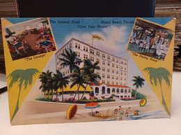 Cartolina The Alamac Hotel Miami Beach Collins Avenue - Miami Beach