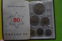 P1-001 Espana Espagne Spain Mondial 82 Football Coin Piece Monnaie Money Coupe Du Monde 1982 Mundial - Ongebruikte Sets & Proefsets