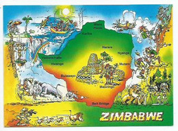 GREETINGS FROM ZIMBABWE.-  ( ZIMBABWE ) - Simbabwe