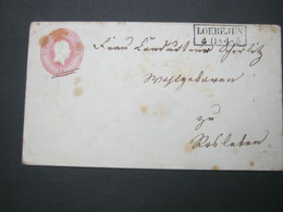 LOEBEJÜN , Klarer Stempel Auf Brief - Enteros Postales