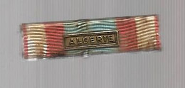 Militaria, Barette De 1 Décoration, ALGERIE, 2 Scans - Autres & Non Classés