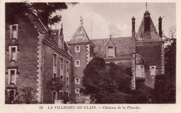 LA VILLEDIEU DU CLAIN CHATEAU DE LA PLANCHE TBE - La Villedieu Du Clain