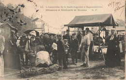 50 - MANCHE - EQUEURDREVILLE - Assemblée De Saint-Augustin - Rôtisseurs Et Marchands De Moutons- Superbe - 10322 - Equeurdreville