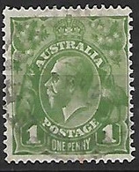 AUSTRALIE Georges V :type B  TP  N°51  Année:1926 - Oblitérés