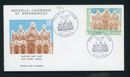 Nelle CALEDONIE - SAUVEGARDE DE VENISE - N°Yt 127 Obli. 1er JOUR DU 5/2/72 DE NOUMEA - Briefe U. Dokumente