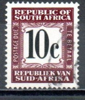 AFRIQUE DU SUD 1961 O - Timbres-taxe