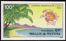 Wallis Et Futuna  Non Dentelés Poste Aérienne N°123 100f UPU Qualité:** - Imperforates, Proofs & Errors
