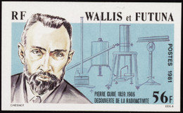 Wallis Et Futuna  Non Dentelés N°266 56f Pierre Curie Qualité:** - Non Dentellati, Prove E Varietà